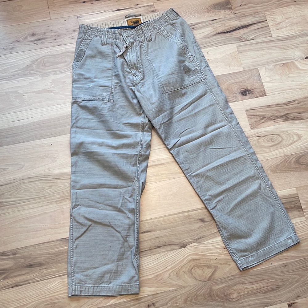 Men’s size 34/32 dark khaki pants Trailer brand